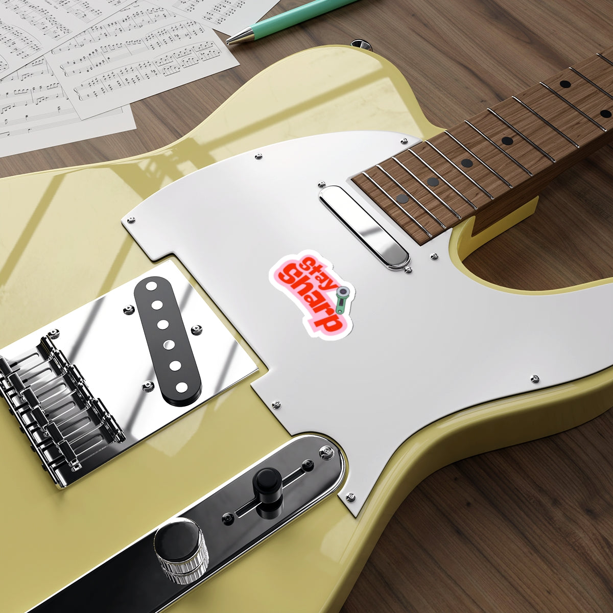 Copy of "Stay Sharp" Die-Cut Stickers