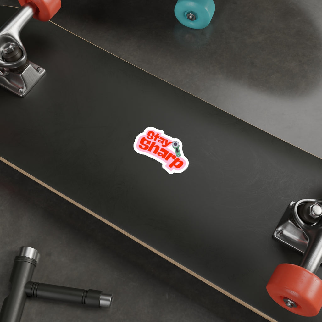 Copy of "Stay Sharp" Die-Cut Stickers