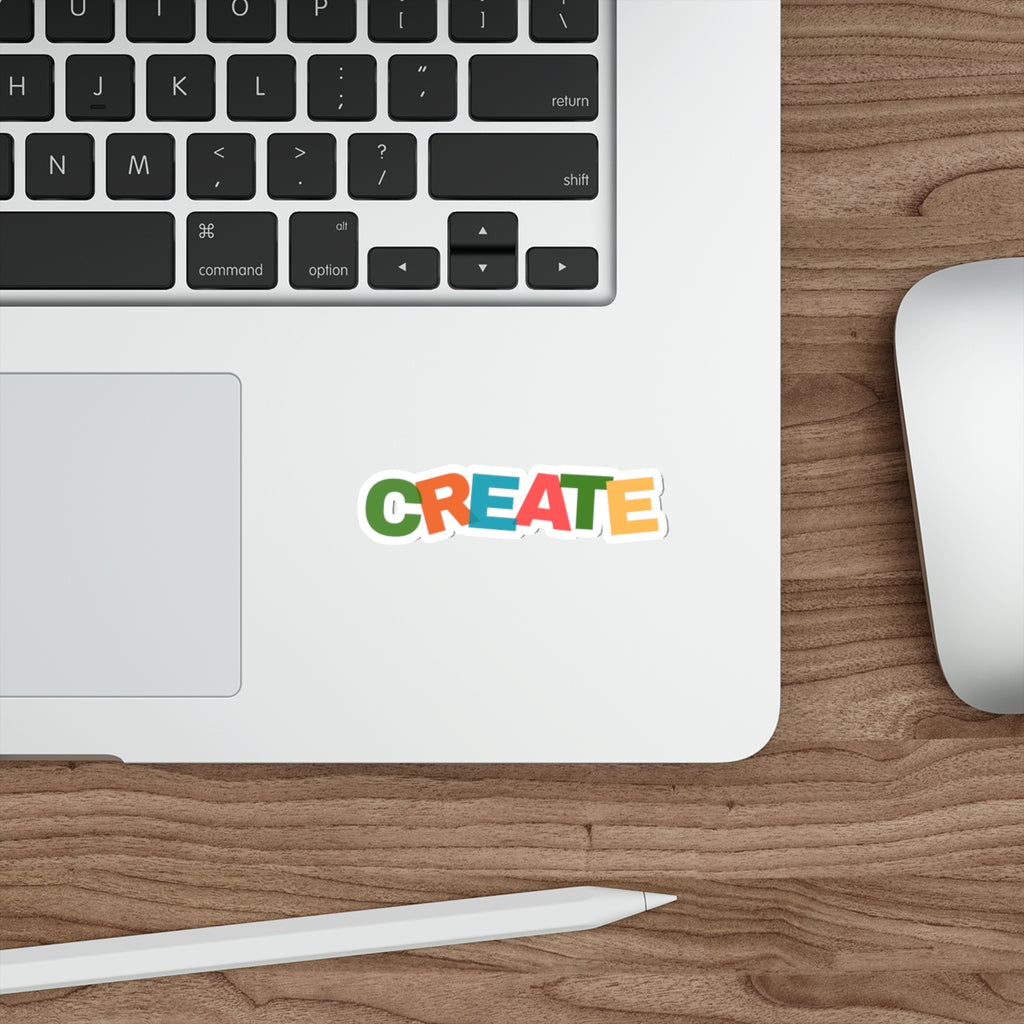 "CREATE" Die-Cut Stickers