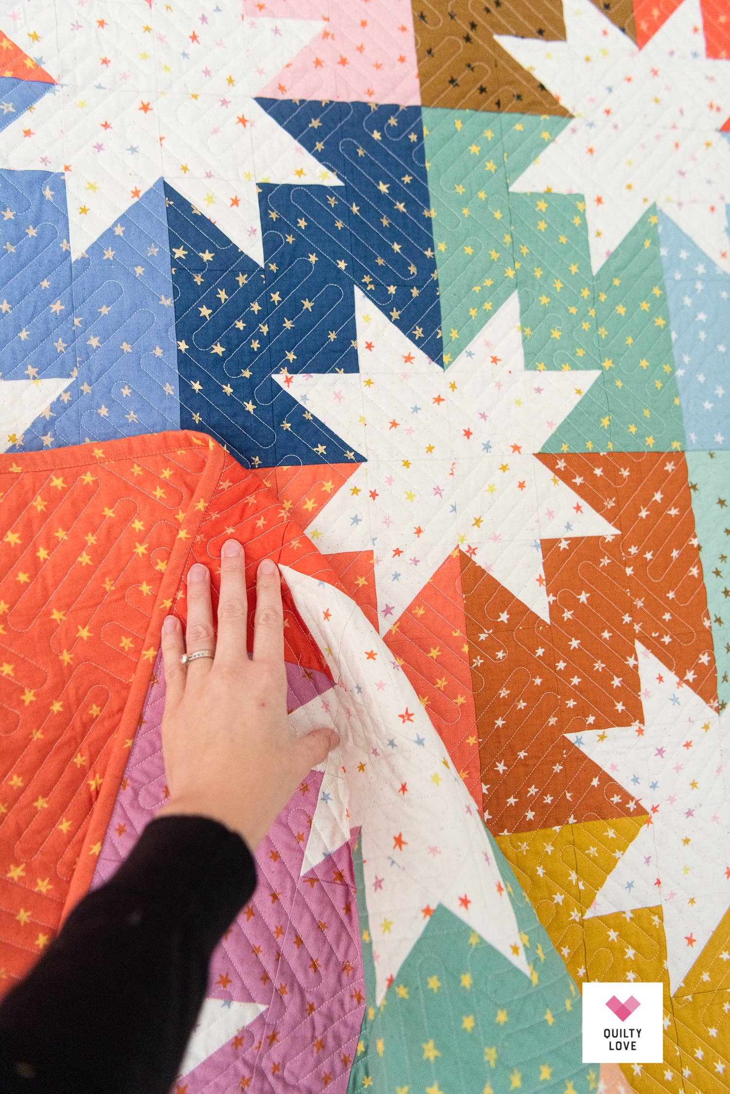 Star Pop PAPER Quilt Pattern