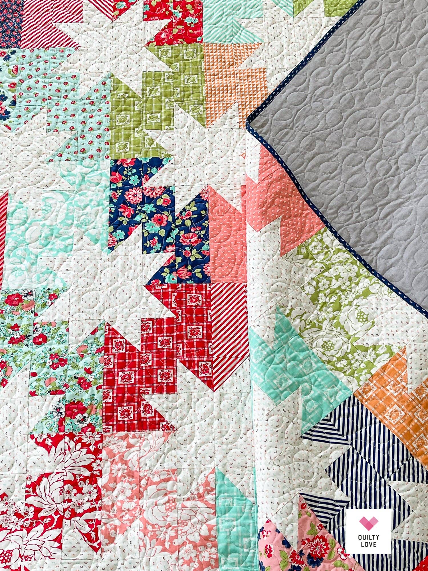 Star Pop PAPER Quilt Pattern