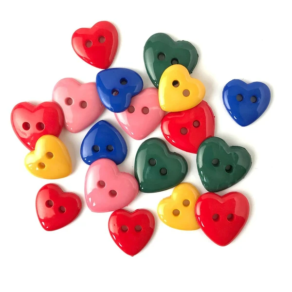 Heart of Color - Buttons Galore and More Craft & Sewing Buttons