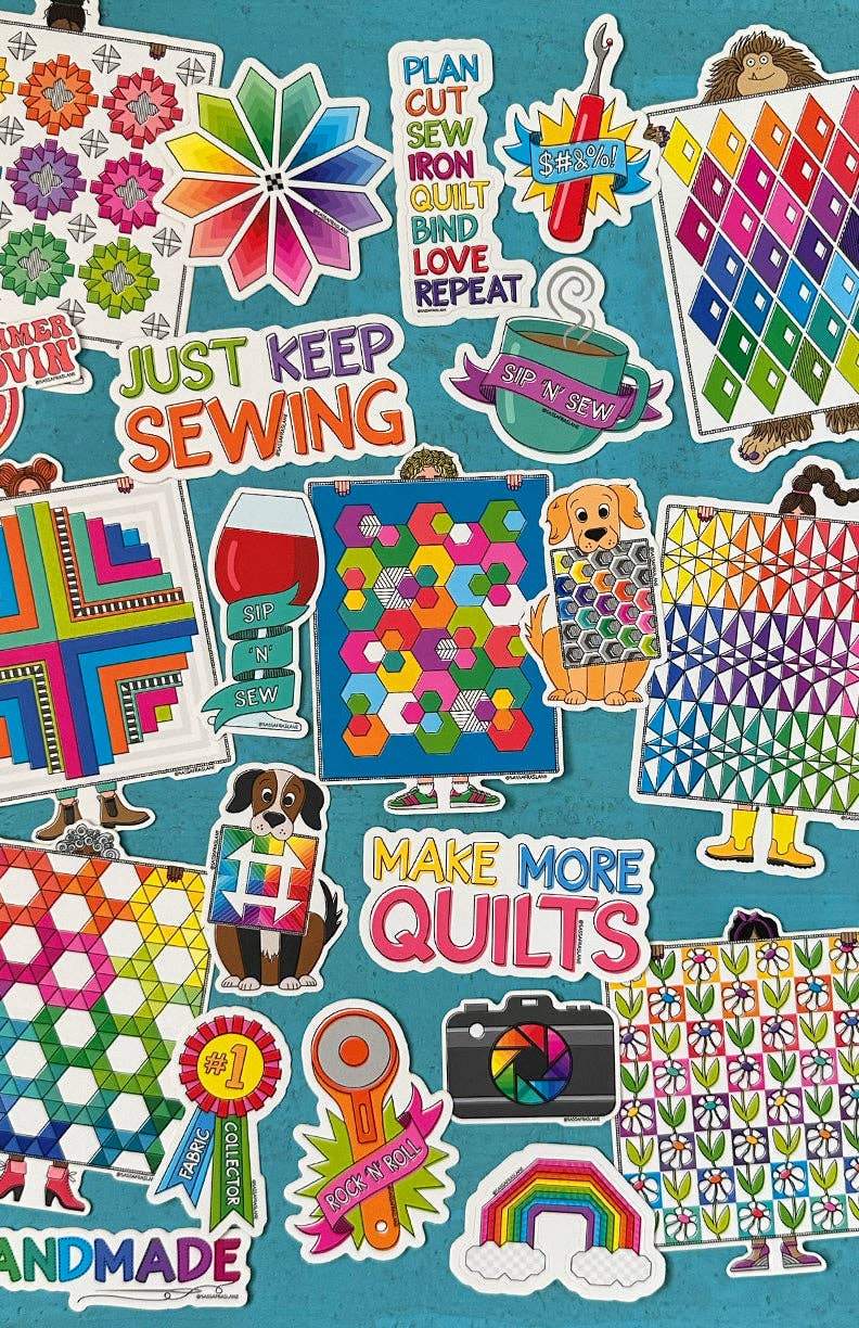 Rotary Cutter Sticker